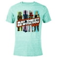 thumbnail image 1 of Star Wars May The 4th Be With You 2022 Bounty Hunters - Short Sleeve Blended T-Shirt for Adults - Customized-Ocean Blue, 1 of 5