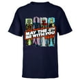 thumbnail image 1 of Star Wars May The 4th Be With You 2022 Bounty Hunters - Short Sleeve T-Shirt for Kids - Customized-Navy, 1 of 5
