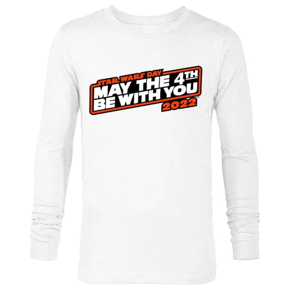 Star Wars May The 4th Be With You 2022 - Long Sleeve T-Shirt for Men - Customized-White