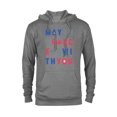 thumbnail image 1 of Star Wars May The Force Be With You Americana - Pullover Hoodie for Adults - Customized-Athletic Heather, 1 of 5