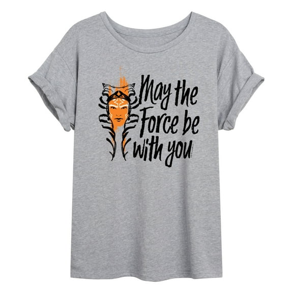 Star Wars - May The Force Be With You - Women's Oversized Graphic T-Shirt