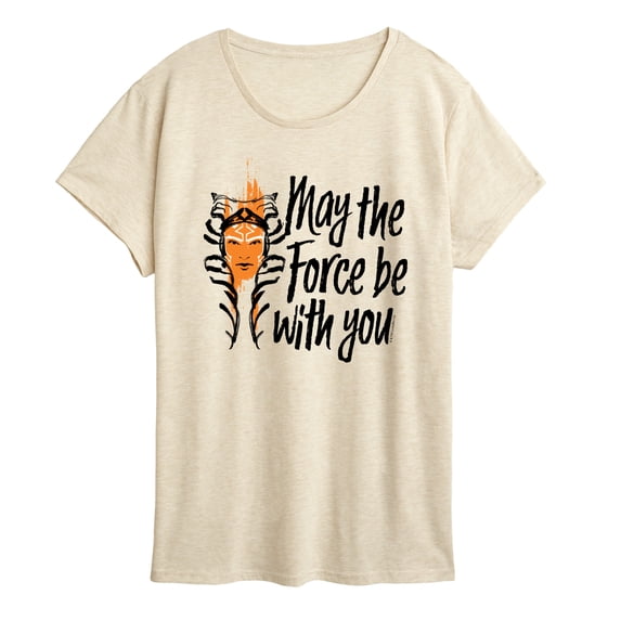 Star Wars - May The Force Be With You - Women's Short Sleeve Graphic T-Shirt