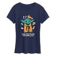 thumbnail image 1 of Star Wars - May The Forks Be With You - Women's Short Sleeve Graphic T-Shirt, 1 of 4