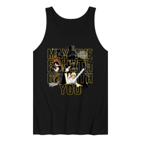 Star Wars - May The Fourth Be With You - Men's Sleeveless Graphic Tank