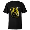 thumbnail image 1 of Star Wars May the 4th Be With You 2024 Luke Retro Distressed - Short Sleeve T-Shirt for Kids - Customized-Black, 1 of 5