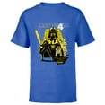 thumbnail image 1 of Star Wars May the 4th Be With You 2024 Luke Retro Distressed - Short Sleeve T-Shirt for Kids - Customized-Royal, 1 of 5