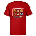 thumbnail image 1 of Star Wars May the 4th Be With You Classic Movie Characters - Short Sleeve T-Shirt for Kids - Customized-Red, 1 of 5