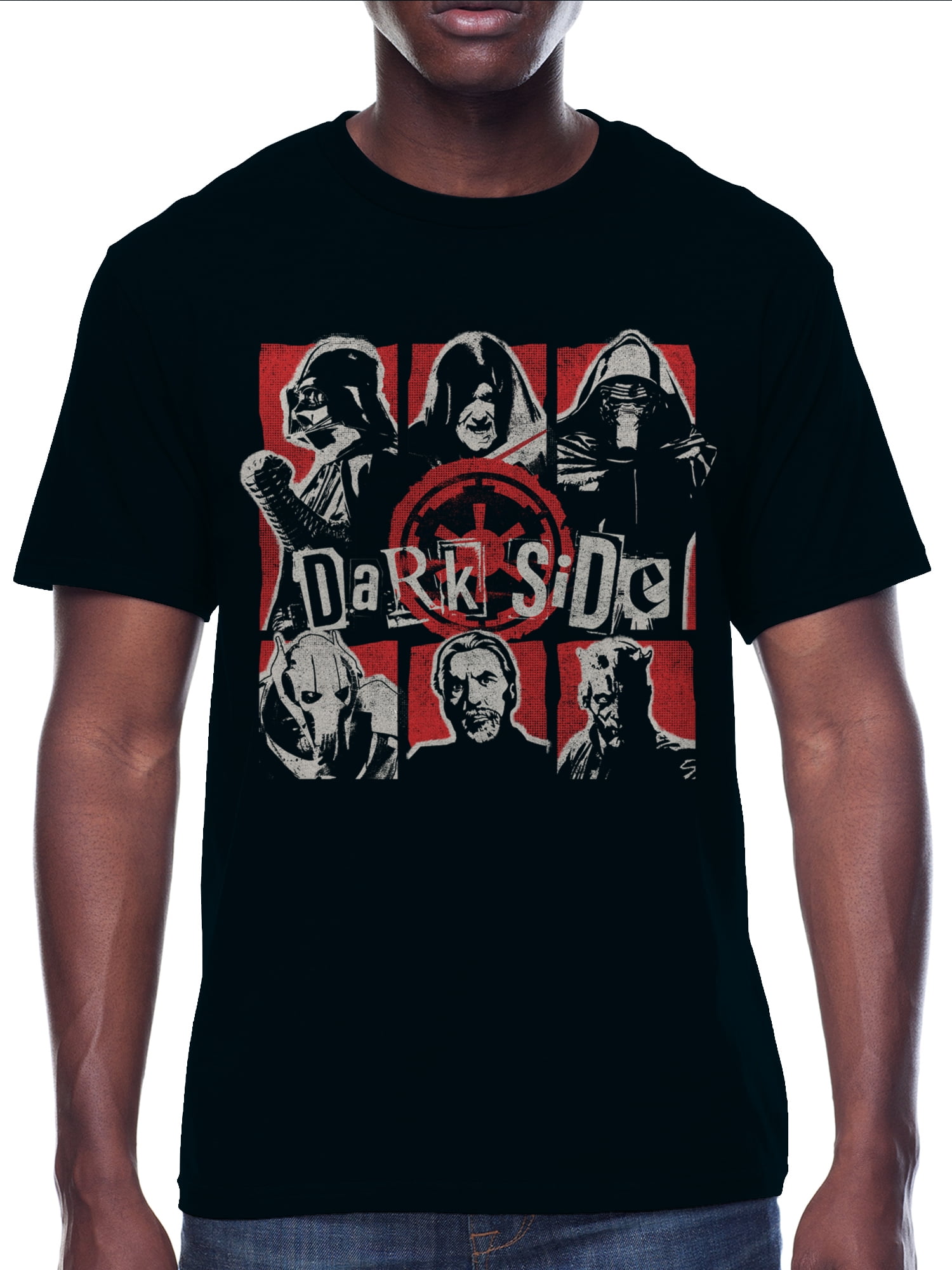 Star Wars, Revenge of the Sith, Men's & Big Men's Graphic T-Shirt, Box Up Dark Side, Sizes S-3XL