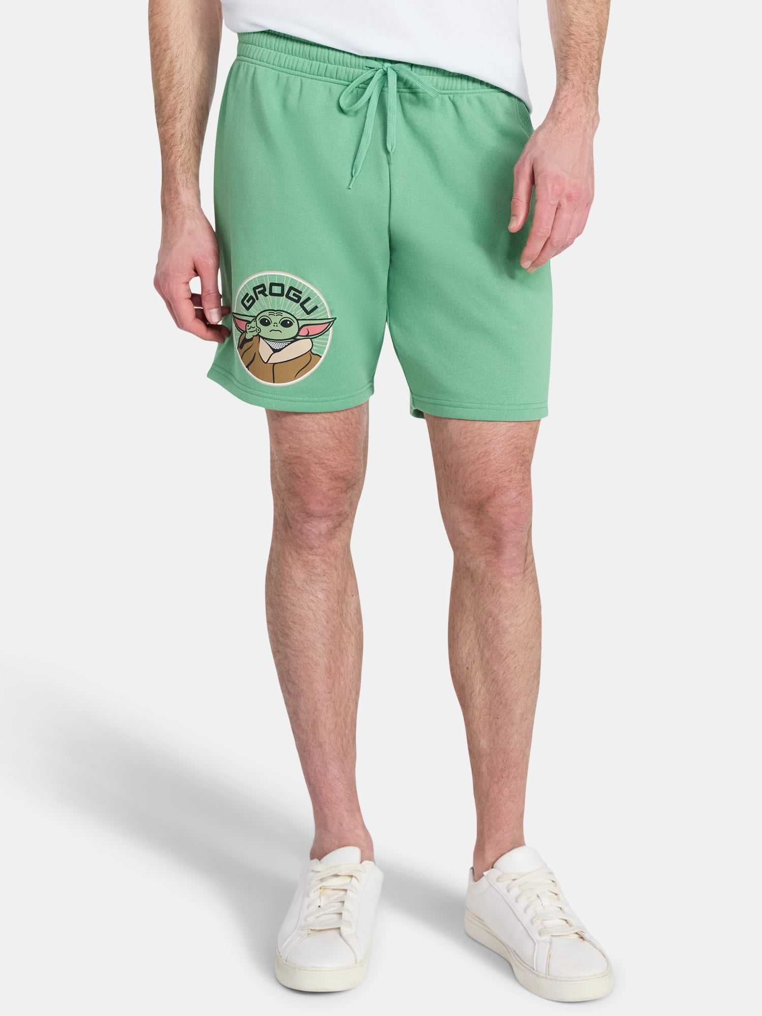 Star Wars Men's & Big Men's Knit Jogger Shorts, Sizes XS-3XL