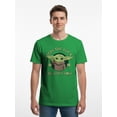 thumbnail image 1 of Star Wars, Men's & Big Men's St. Patrick's Day Graphic Tee, Grogu Luck, Sizes S-3XL, 1 of 5