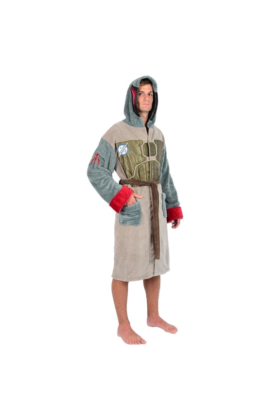 Men's Boba Fett Armour Bathrobe, Mens Robes