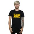 Star Wars Men's Clone Wars Logo TShirt