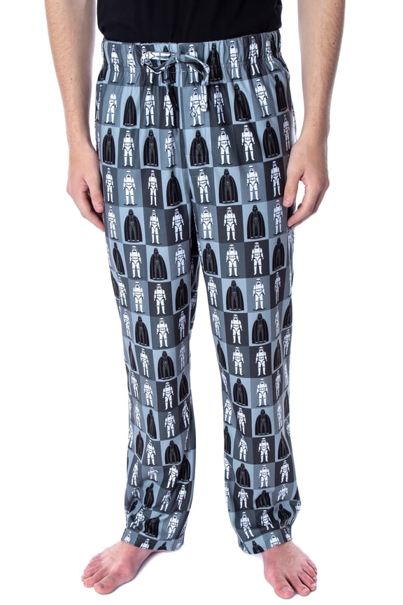 Star Wars Men's Darth Vader and Stormtrooper Sleepwear Lounge Pajama Pants