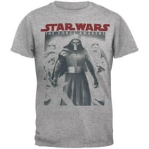 Star Wars Men's Fade T-shirt Large Grey