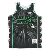 Star Wars Mens Headgear Classics Embroidered Basketball Jersey Medium, Yoda