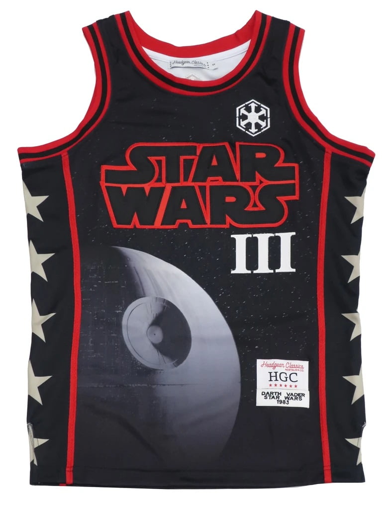 Star Wars Men's Headgear Classics Embroidered Basketball Jersey (Small,  Darth Vader) 
