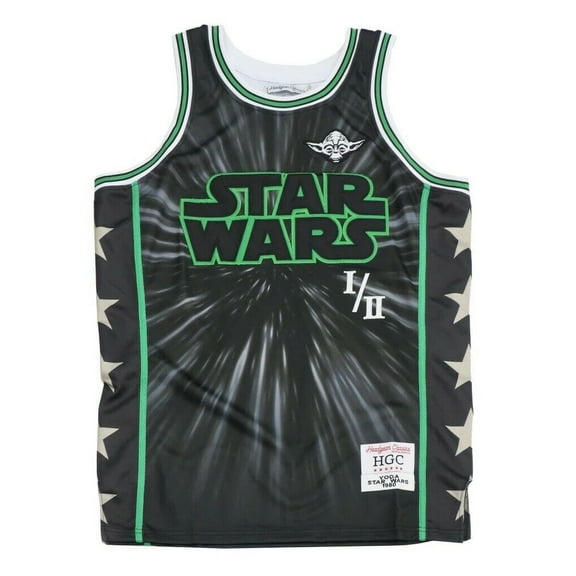 Star Wars Men's Headgear Classics Embroidered Basketball Jersey (XX-Large, Yoda)