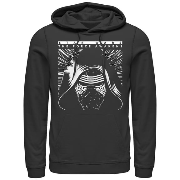 Star Wars Men's Kylo Ren Hooded Sweatshirt XX-Large Black
