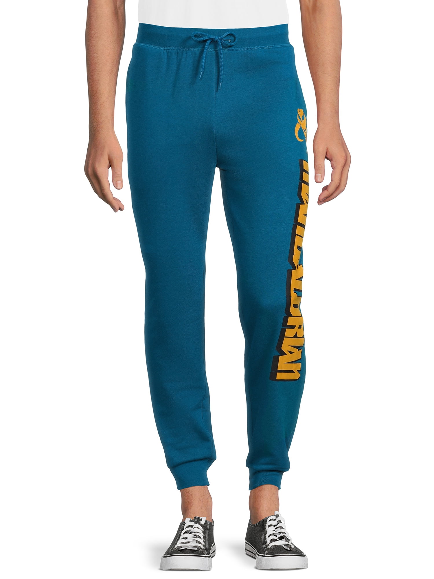 Star Wars Men's Mandalorian Action Stack Redux Graphic Jogger Pants, Sizes S-3X