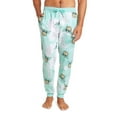 thumbnail image 1 of Star Wars Men's Mandalorian Baby Yoda AOP Tie-Dye Jogger Pajama Pants, 1 of 6