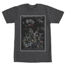 Star Wars Men's Poster T-shirt X-Large Charcoal