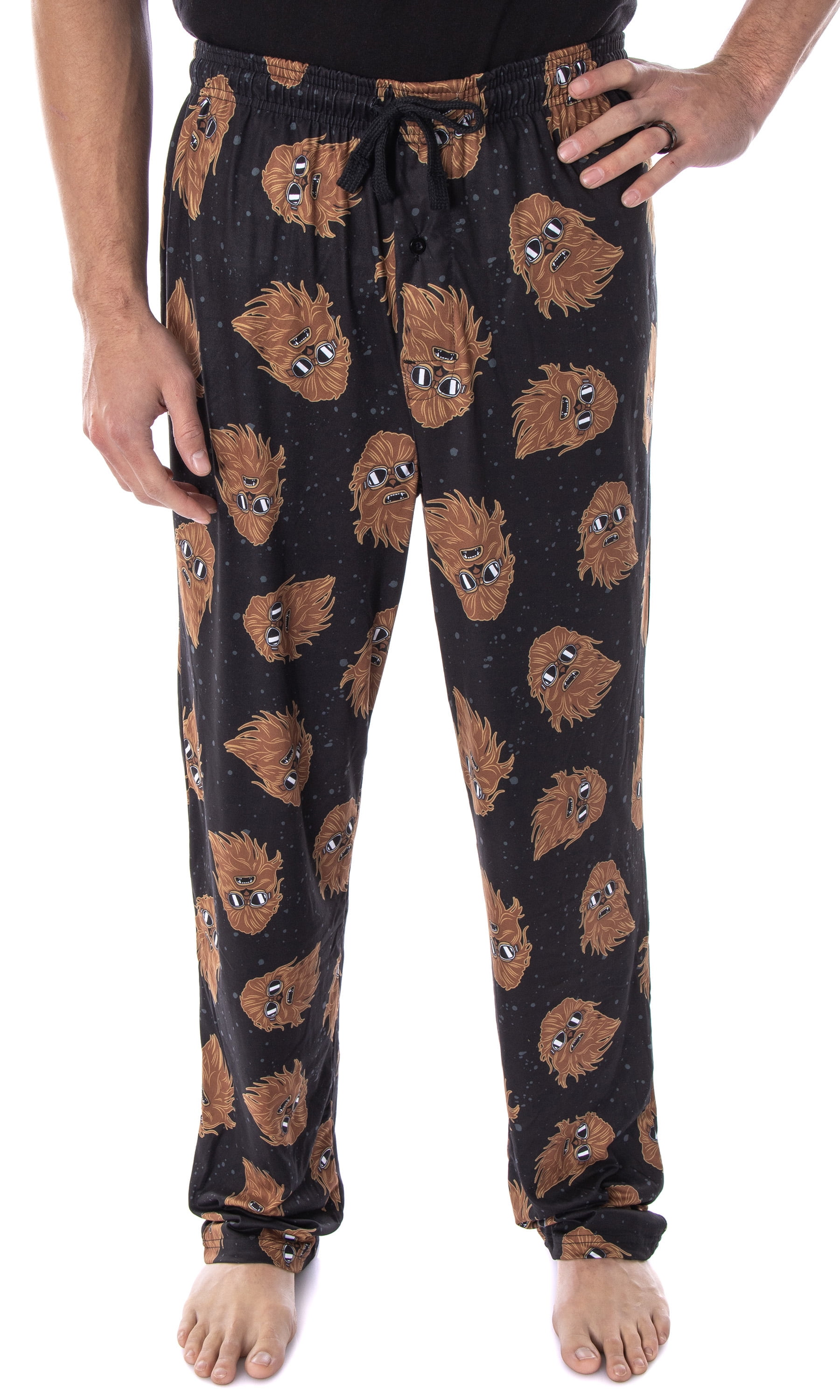 Star Wars Men s Shady Chewbacca Sleep Lounge Pajama Pants Walmart