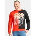 thumbnail image 1 of Star Wars, Revenge of the Sith, Men’s & Big Men's Split Graphic Sweatshirt, Sizes S-3XL, 1 of 5