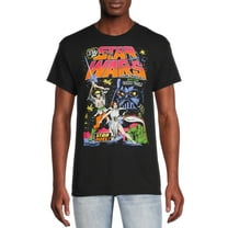 Star Wars Men's Star Duel Graphic Tee with Short Sleeves