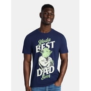 Yoda Men's and Big Men's Father's Day Graphic Tee, Sizes XS-5XL