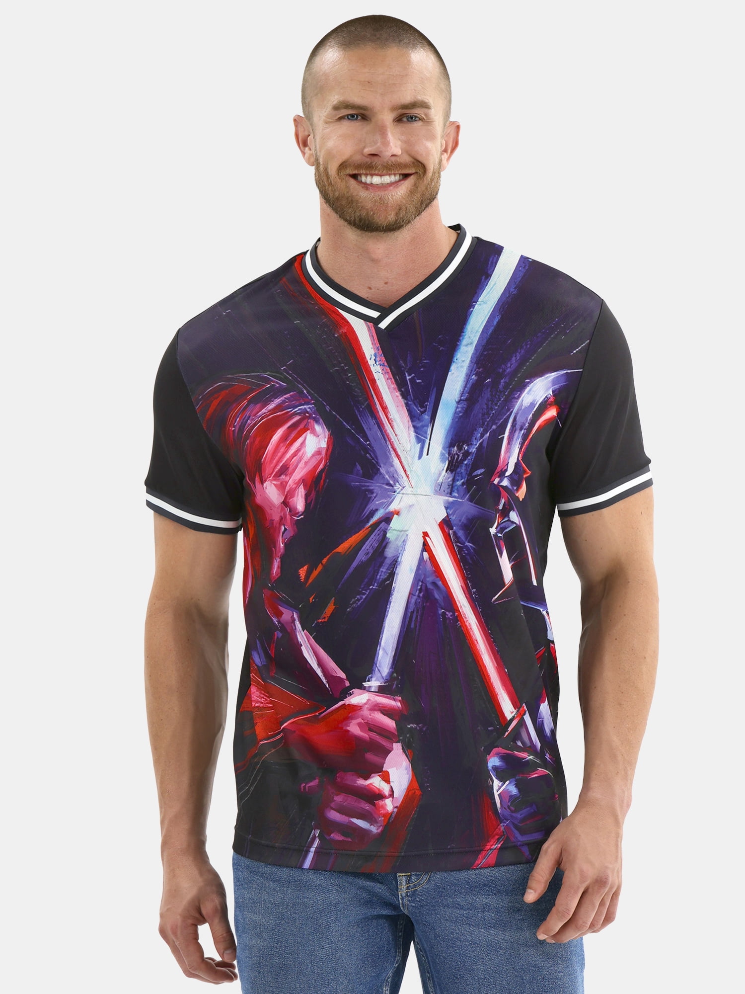 Star Wars Men's and Big Men's Soccer Jersey, Sizes S-3XL - Walmart.com