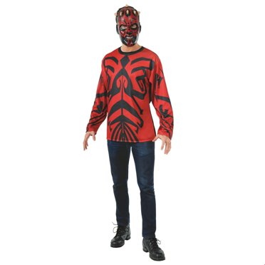 Star Wars Jedi Knight Darth Maul Mask – Halloween Terror Helmet With Light Sword