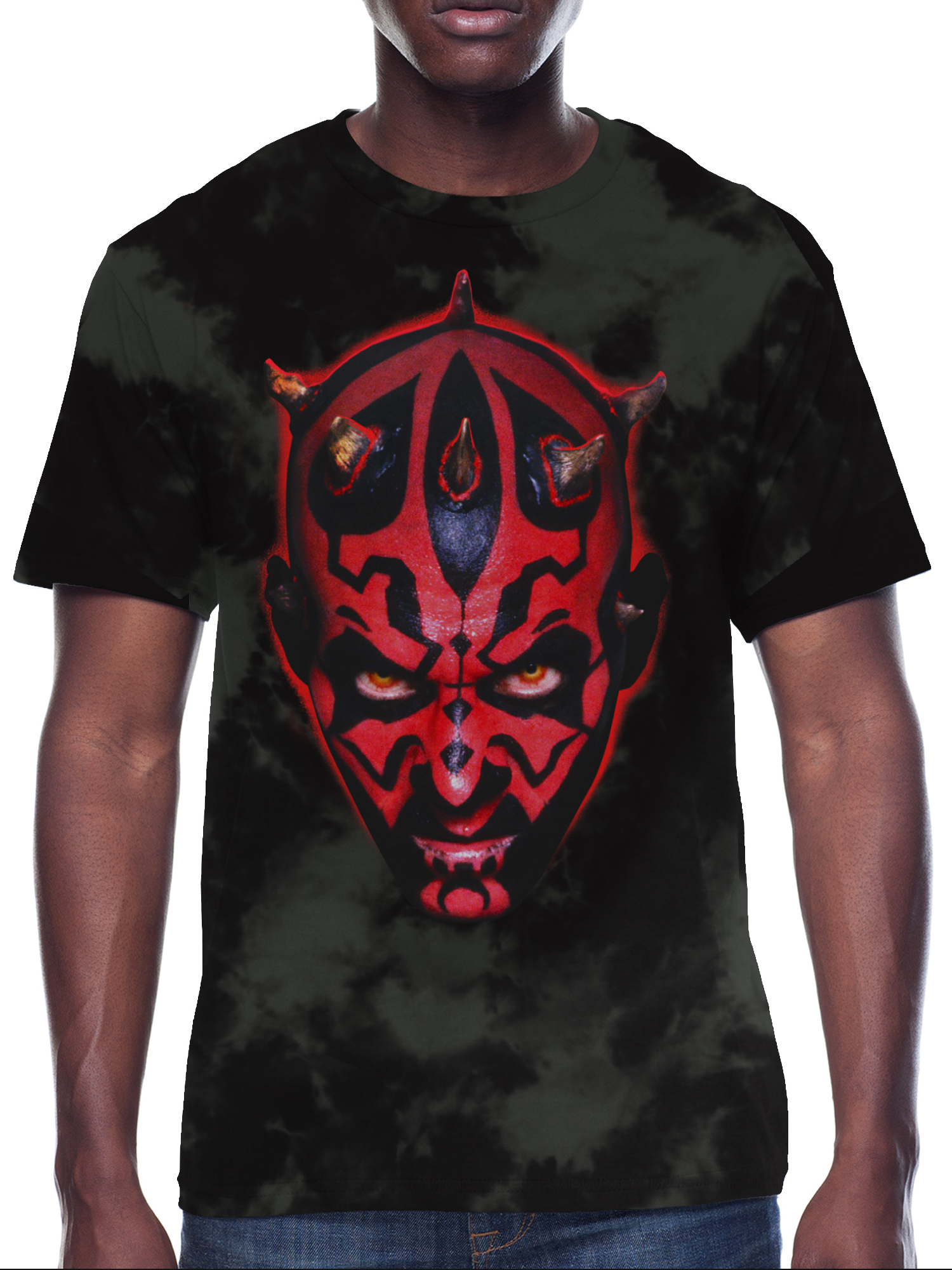 Star Wars, Mens Graphic Tee, Maul Face, Sizes S-3XL