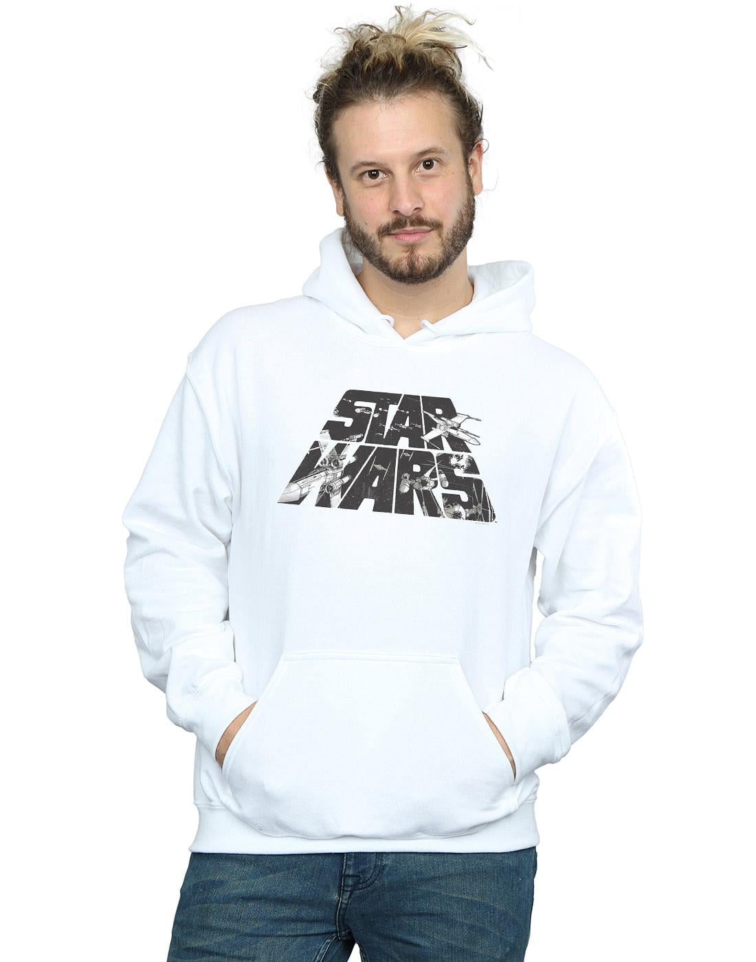 Star Wars Mens Logo Space Sketch Hoodie - Walmart.com