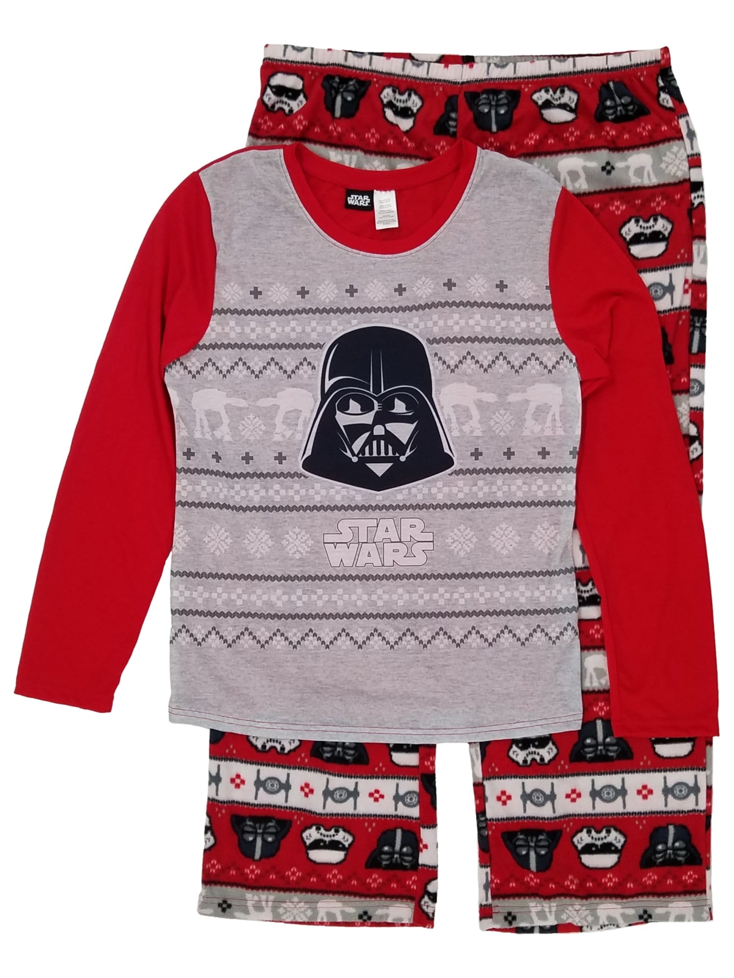 Star Wars Mens Chewbacca Christmas Lights Fleece Union Suit Sleeper Pajamas S Walmart