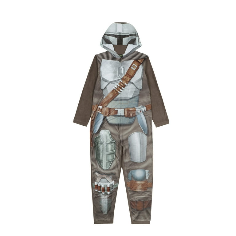 Mandalorian onesie pajamas hotsell