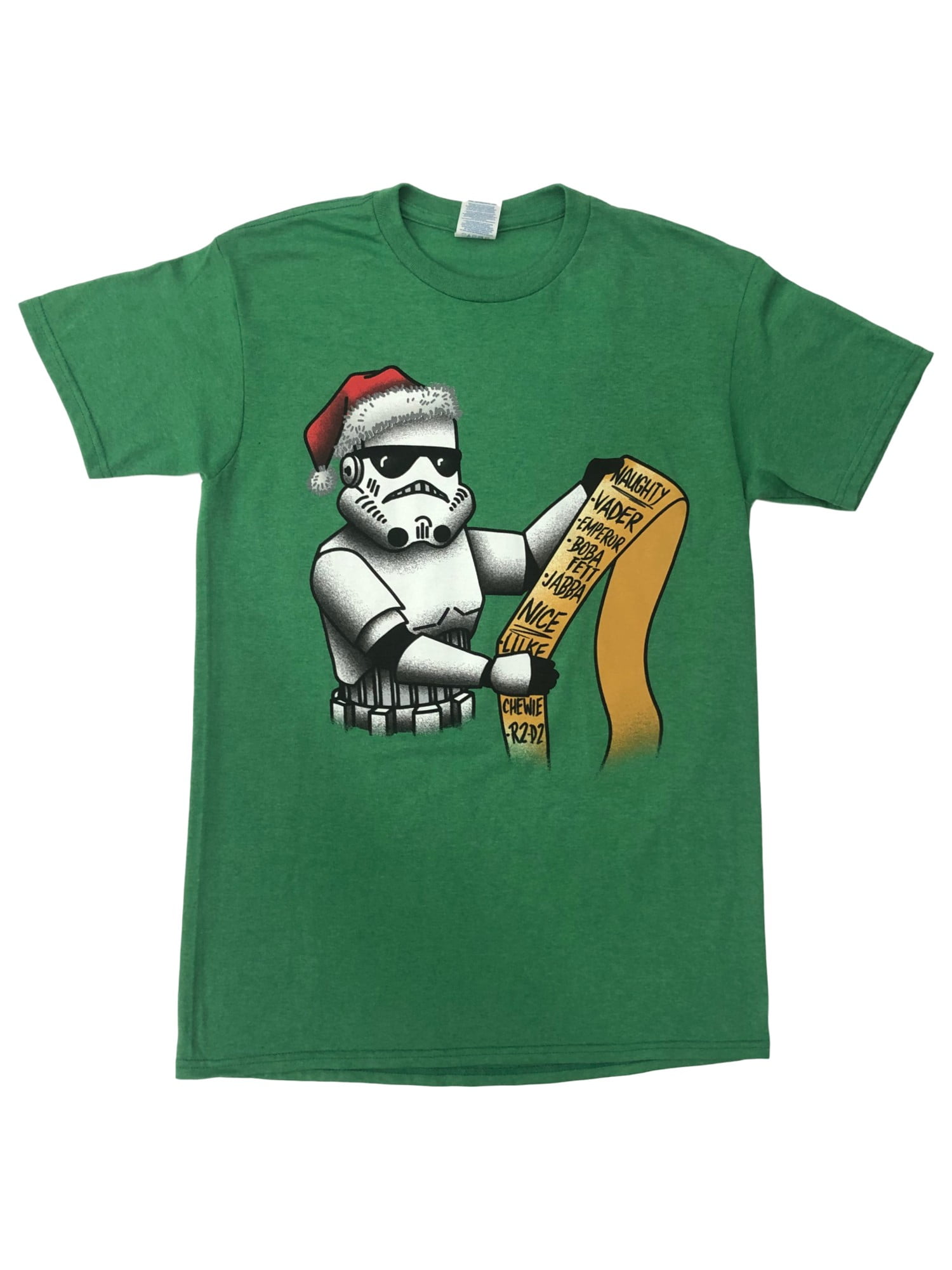 Mens star wars christmas t best sale shirt