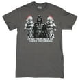thumbnail image 1 of Star Wars Mens T-Shirt - Christmas Darth Vader Finds Lack of Cheer Disturbing (Small), 1 of 1