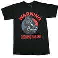 thumbnail image 1 of Star Wars Mens T-Shirt - Darth Vader Warning Choking Hazard Image (3X-Large), 1 of 4
