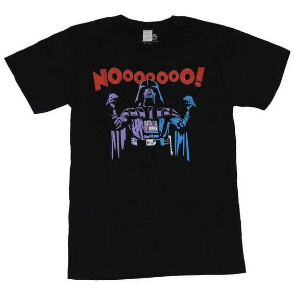 Star Wars Mens T-Shirt - Noooooo! No Darth Vader Arms Up Image (Small)