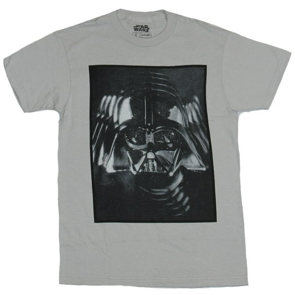 Star Wars Mens T-Shirt - Vibrating Darth Vader Box Image (X-Large)