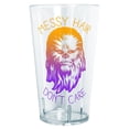 thumbnail image 1 of Star Wars Messy Hair Don't Care Chewie Tritan Drinking Cup Clear 24 oz., 1 of 3