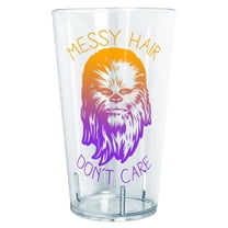 Star Wars Messy Hair Don't Care Chewie  Tritan Drinking Cup Clear 24 oz.