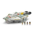 thumbnail image 1 of Star Wars Micro Galaxy Ghost 15" Vehicle w/ Motion-Activated Lights, Sounds & 4 Micro Figures, 1 of 12