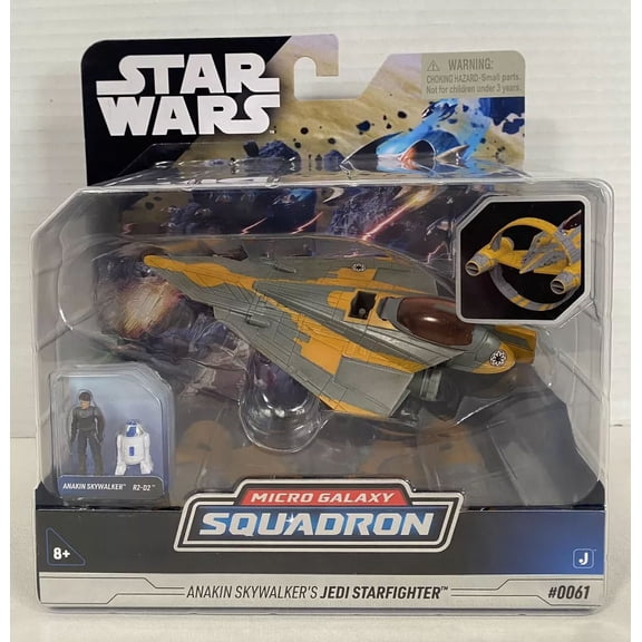 Star Wars Micro Galaxy Squadron #0061 Anakin Skywalkers Jedi Starfighter