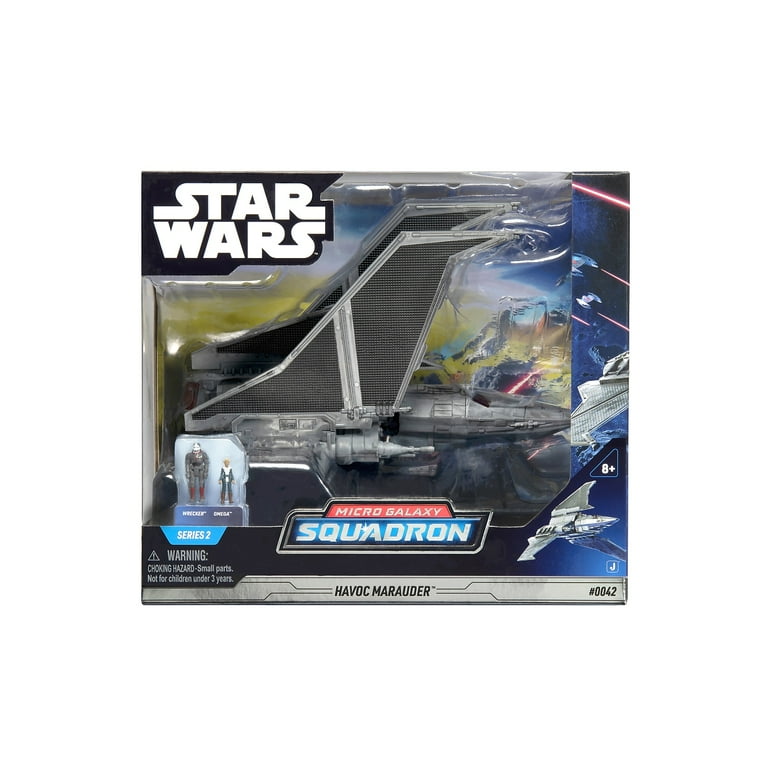 Star Wars Deluxe Havoc Marauder Spaceship Toy, 8