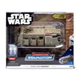 thumbnail image 1 of Star Wars Micro Galaxy Squadron Imperial Troop Transport - 6-Inch Walmart Exclusive Transport Class Vehicle with Two 1-Inch Micro Figure Accessories, 1 of 7