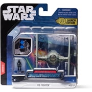 Star Wars Micro Galaxy Squadron Asajj Ventress s Ginivex Starfighter - 3-inch Light Armor Class Vehicle with 1-inch Micro Figure Accessory