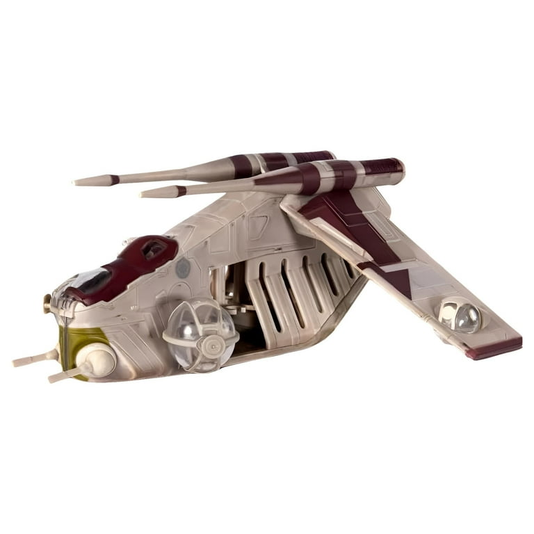 Star Wars Micro Galaxy Squadron LAAT SpaceShip Toy Playset Walmart