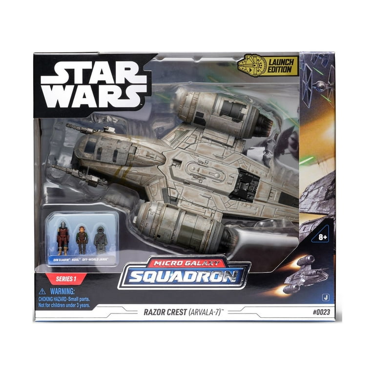 Star Wars Action Micro Galaxy Squadron Razor Crest - 7 in Starship