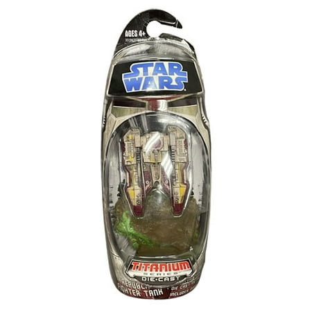 Star Wars Micro Machines Titanium Series Die-Cast Vehicle - REPUBLIC FIGHTER TANK